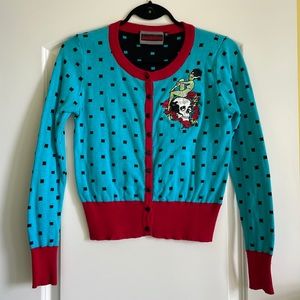 Women’s Jawbreaker Frank’s Bride Cropped Cardigan